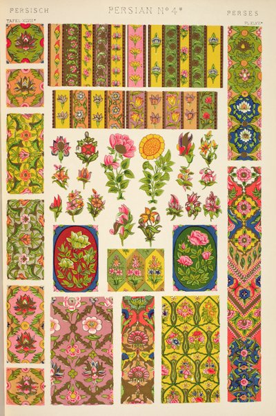 Persian Ornament from Ch XI Plate XLVII of 